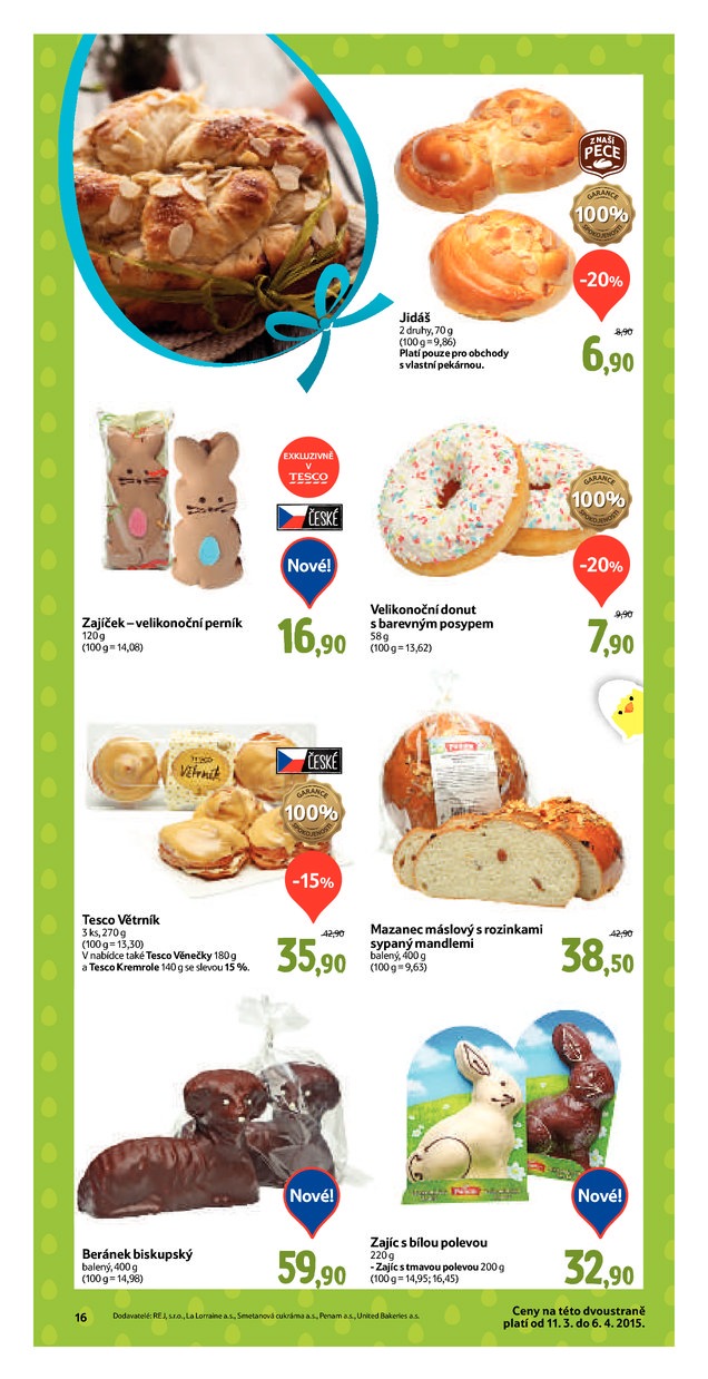 let�k Tesco Velikonoce od 11.3.2015 strana 1