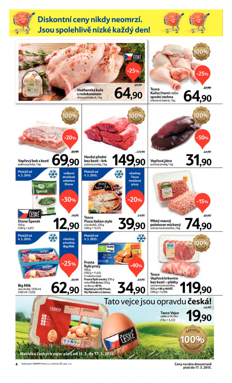 leták Tesco velké hypermarkety od 11.3.2015 strana 1 leták Tesco velké hypermarkety od 11.3.2015 strana 1
