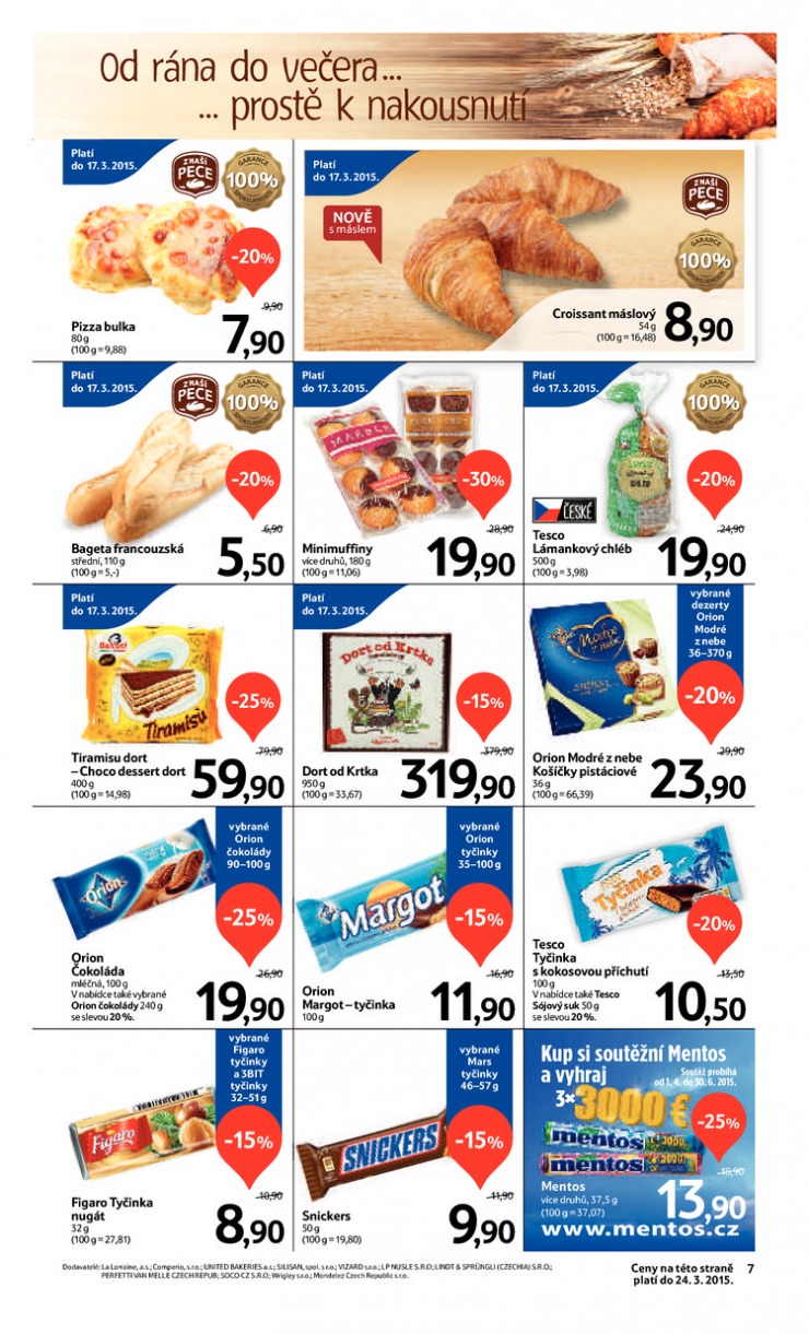 leták Tesco velké hypermarkety od 11.3.2015 strana 1 leták Tesco velké hypermarkety od 11.3.2015 strana 1