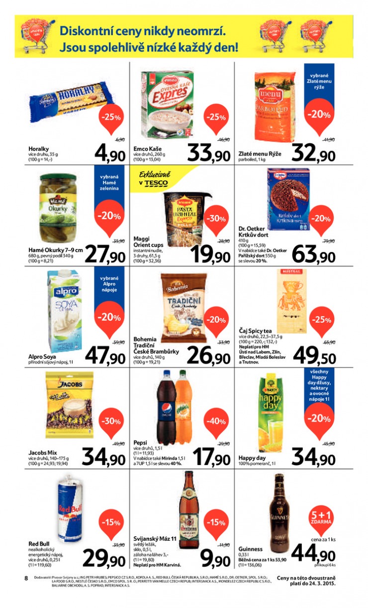 leták Tesco velké hypermarkety od 11.3.2015 strana 1 leták Tesco velké hypermarkety od 11.3.2015 strana 1