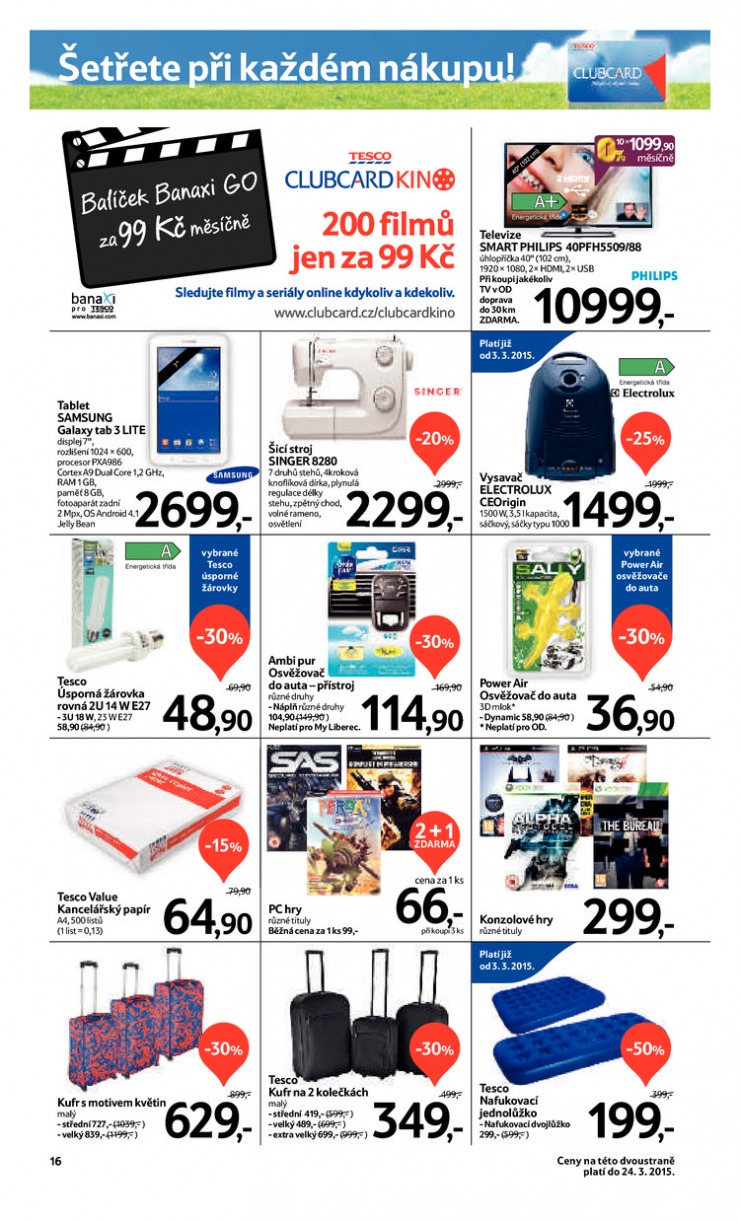leták Tesco velké hypermarkety od 11.3.2015 strana 1 leták Tesco velké hypermarkety od 11.3.2015 strana 1