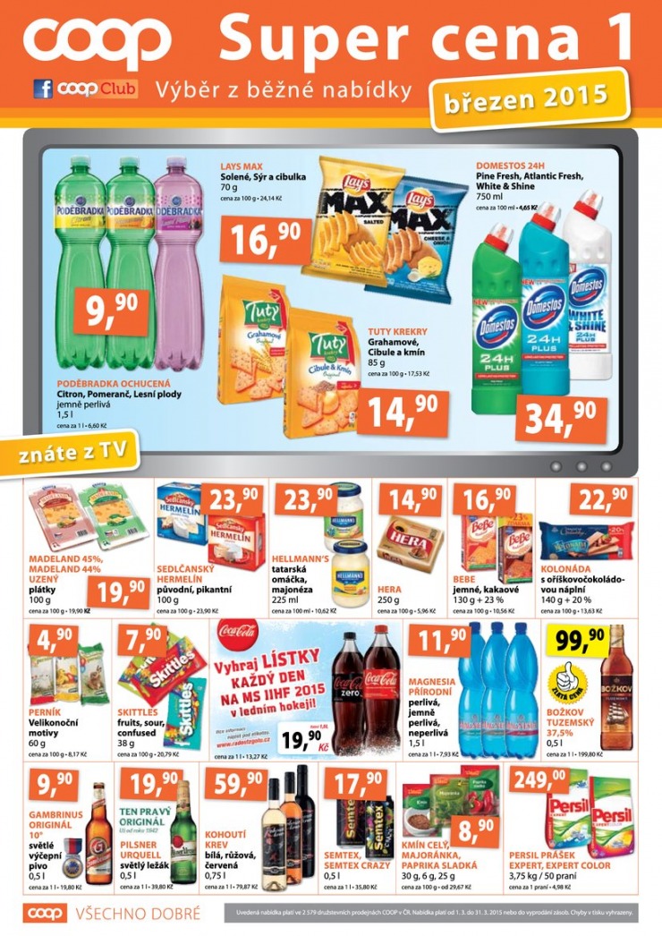leták COOP Terno od 11.3.2015 strana 1 leták COOP Terno od 11.3.2015 strana 1