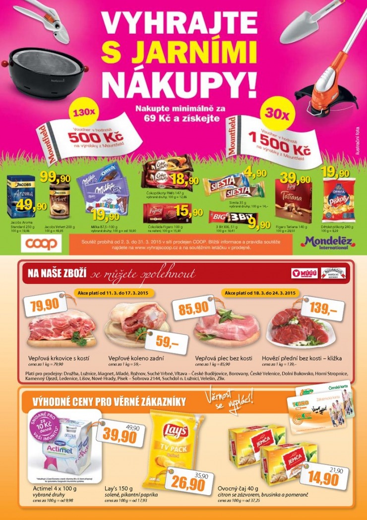 leták COOP Trefa od 11.3.2015 strana 1 leták COOP Trefa od 11.3.2015 strana 1