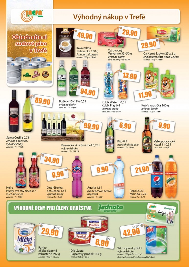 leták COOP Trefa od 11.3.2015 strana 1 leták COOP Trefa od 11.3.2015 strana 1