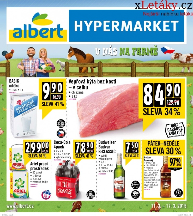 leták Albert Hypermarket akční leták strana 1 leták Albert Hypermarket akční leták strana 1