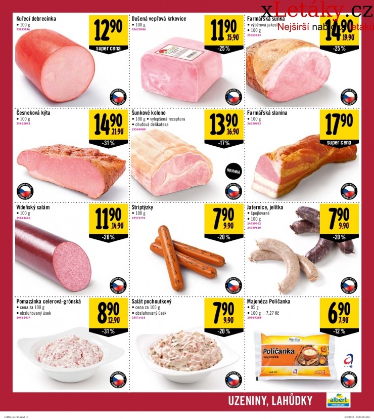 leták Albert Hypermarket akční leták strana 1 leták Albert Hypermarket akční leták strana 1
