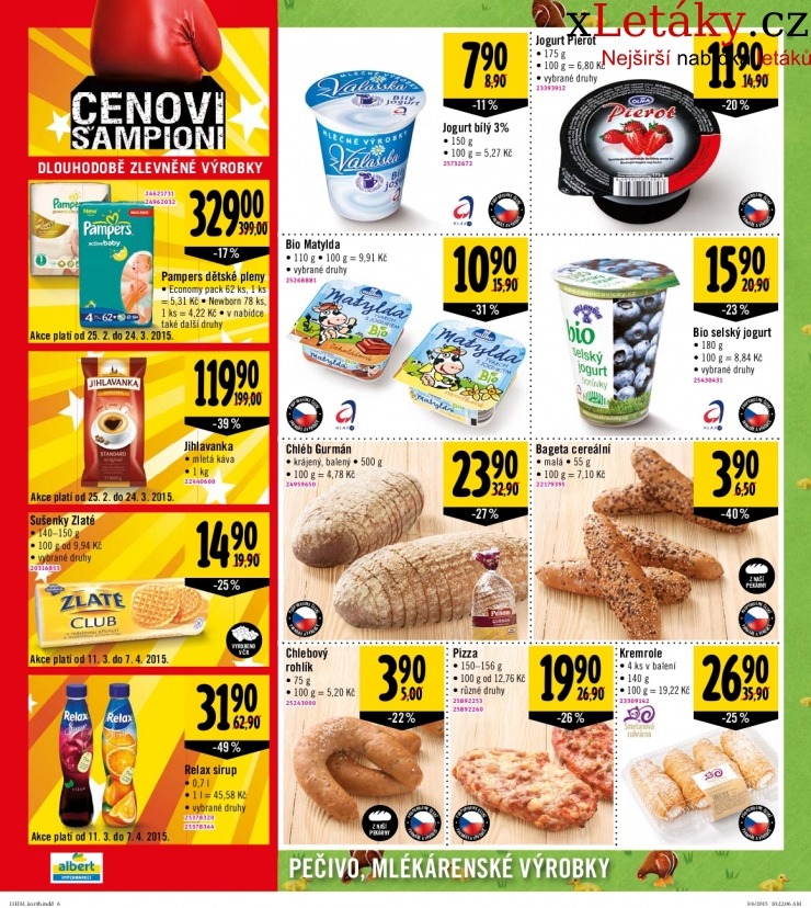 leták Albert Hypermarket akční leták strana 1 leták Albert Hypermarket akční leták strana 1
