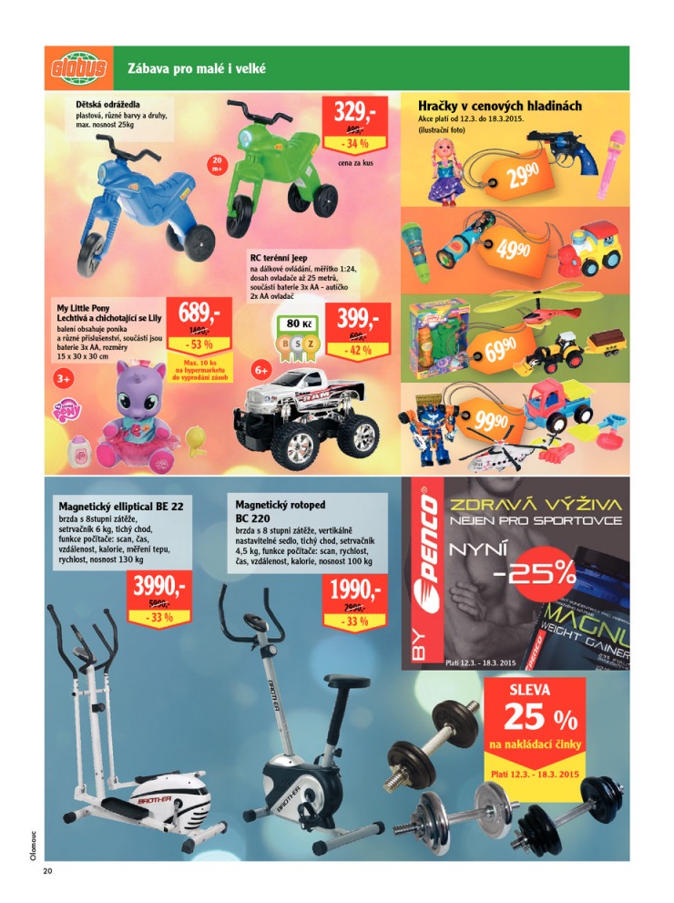 leták Globus Naše noviny od 12.3.2015 strana 1 leták Globus Naše noviny od 12.3.2015 strana 1