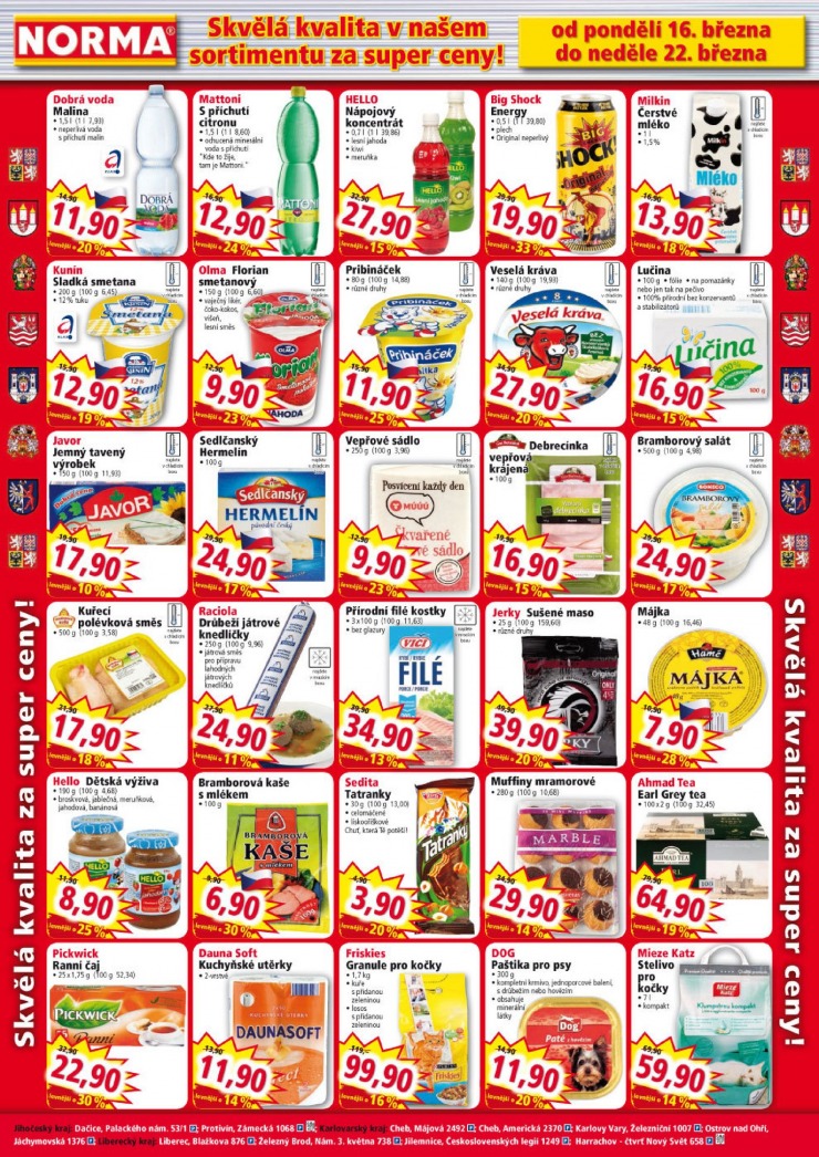 leták Norma Aktuální leták od 16.3.2015 strana 1 leták Norma Aktuální leták od 16.3.2015 strana 1