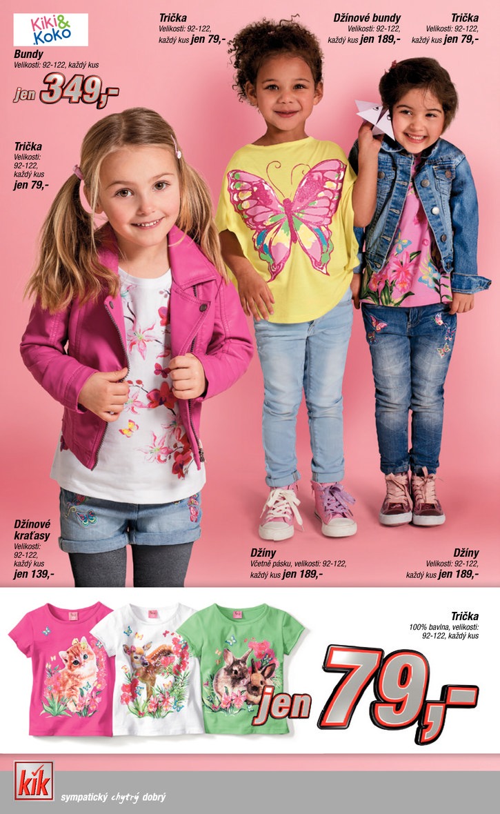 let�k Kik textil Prospekt od 11.3.2015 strana 1