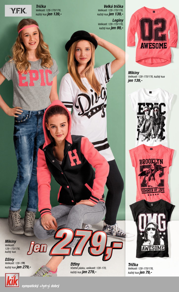 let�k Kik textil Prospekt od 11.3.2015 strana 1