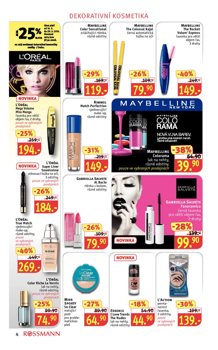 leták Rossmann Leták od 16.3.2015 strana 1 leták Rossmann Leták od 16.3.2015 strana 1