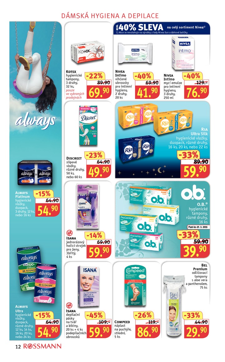 leták Rossmann Leták od 16.3.2015 strana 1 leták Rossmann Leták od 16.3.2015 strana 1