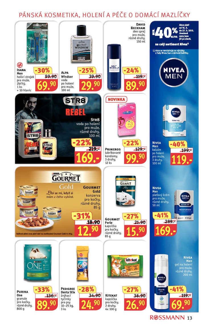 leták Rossmann Leták od 16.3.2015 strana 1 leták Rossmann Leták od 16.3.2015 strana 1