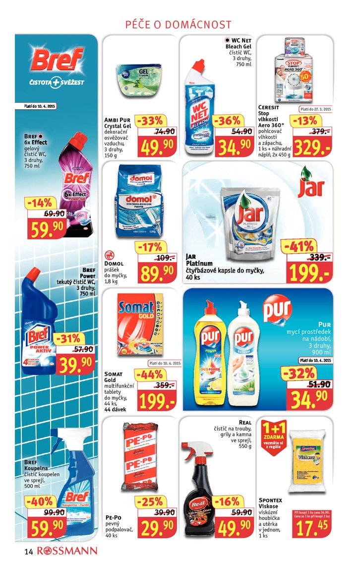 leták Rossmann Leták od 16.3.2015 strana 1 leták Rossmann Leták od 16.3.2015 strana 1