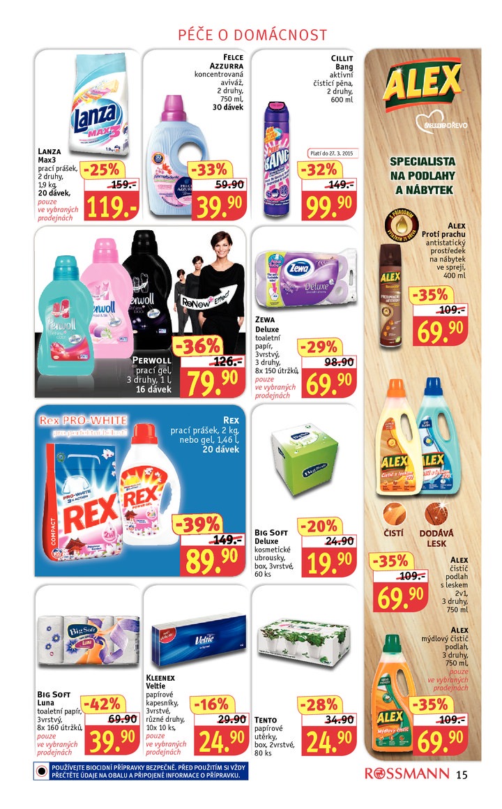 let�k Rossmann Let�k od 16.3.2015 strana 1