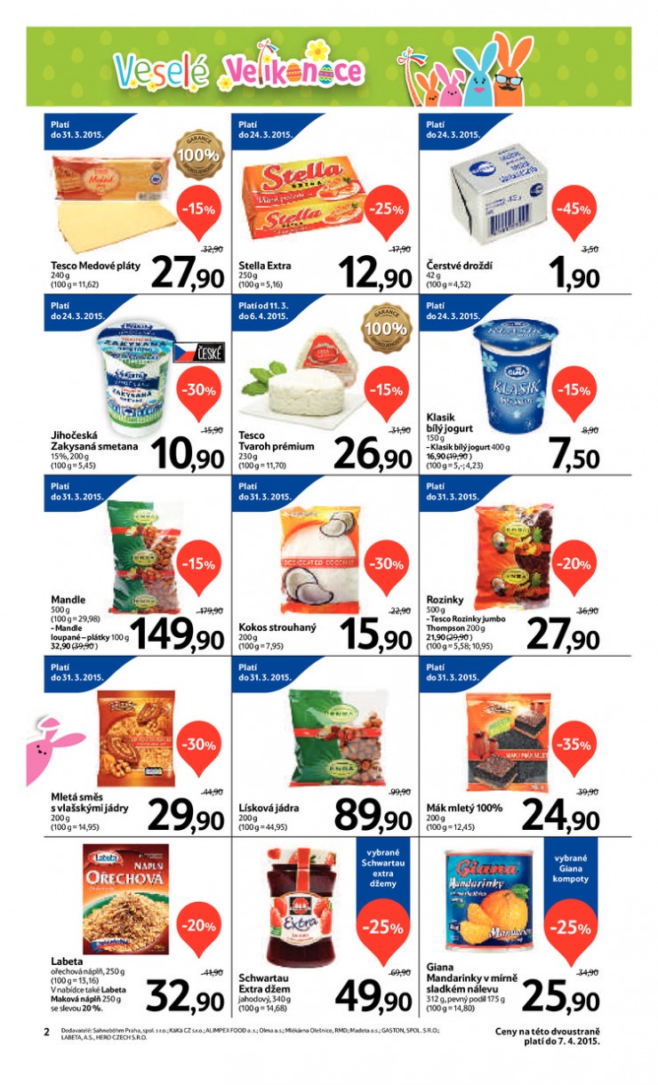 leták Tesco OD od 18.3.2015 strana 1 leták Tesco OD od 18.3.2015 strana 1