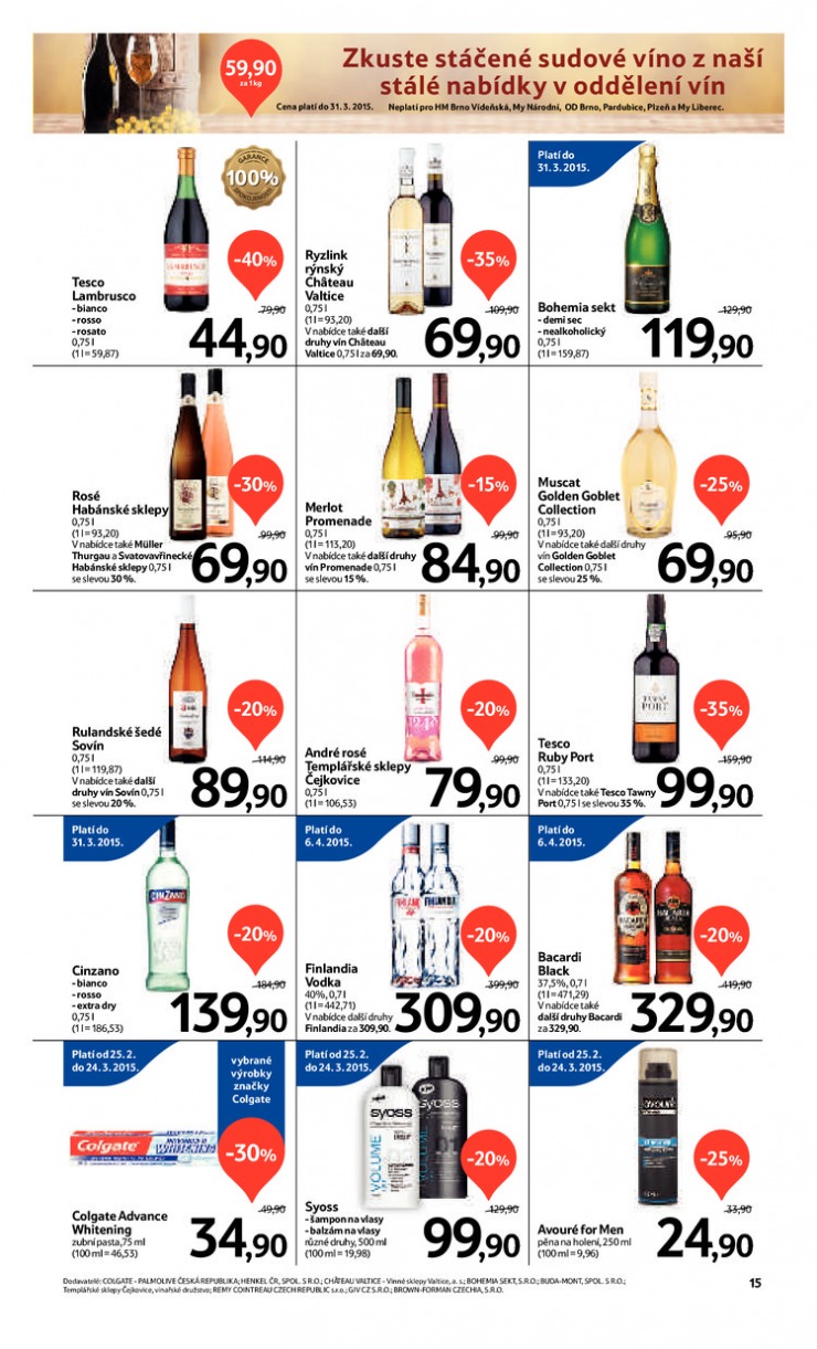 let�k Tesco OD od 18.3.2015 strana 1