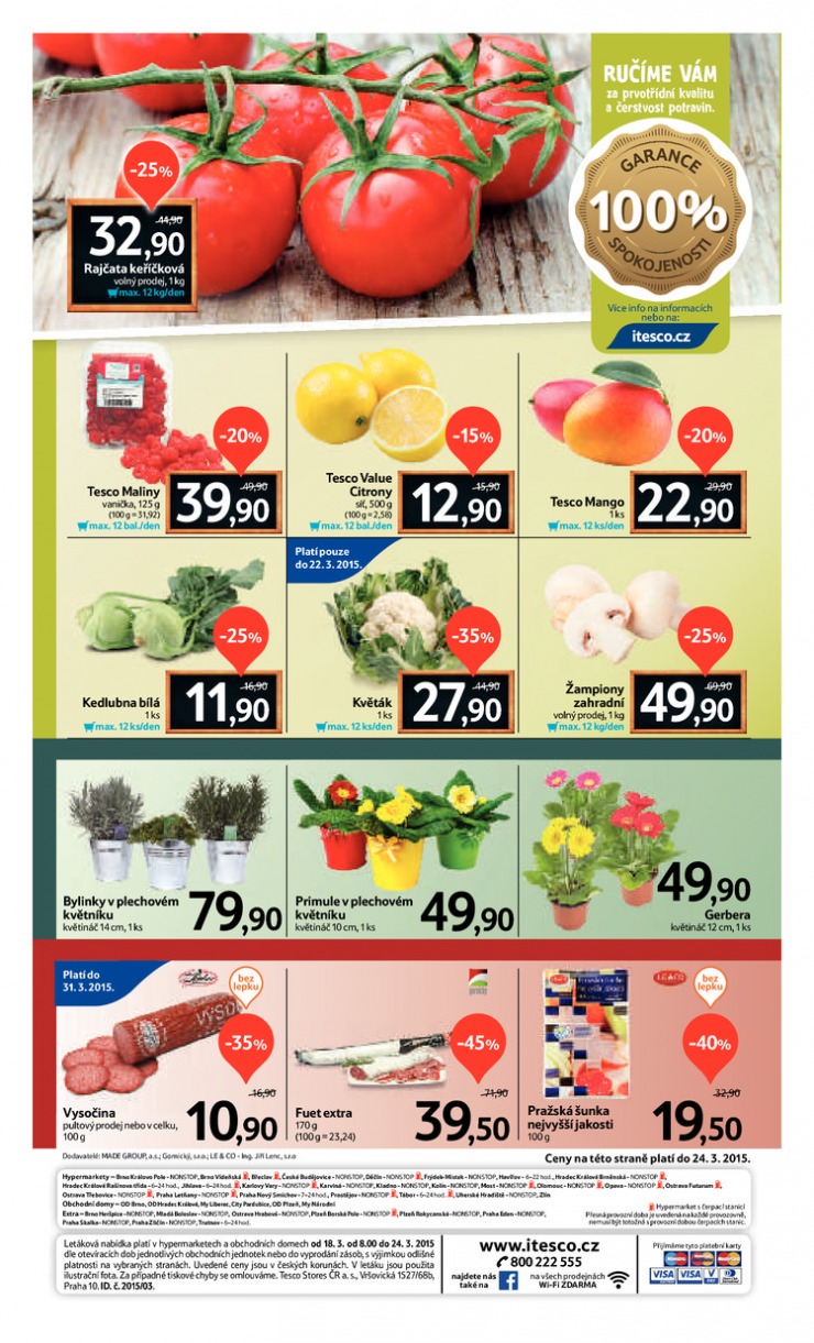 leták Tesco OD od 18.3.2015 strana 1 leták Tesco OD od 18.3.2015 strana 1