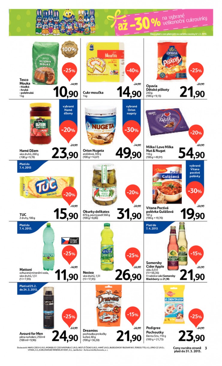 leták Tesco Expres obchody od 18.3.2015 strana 1 leták Tesco Expres obchody od 18.3.2015 strana 1