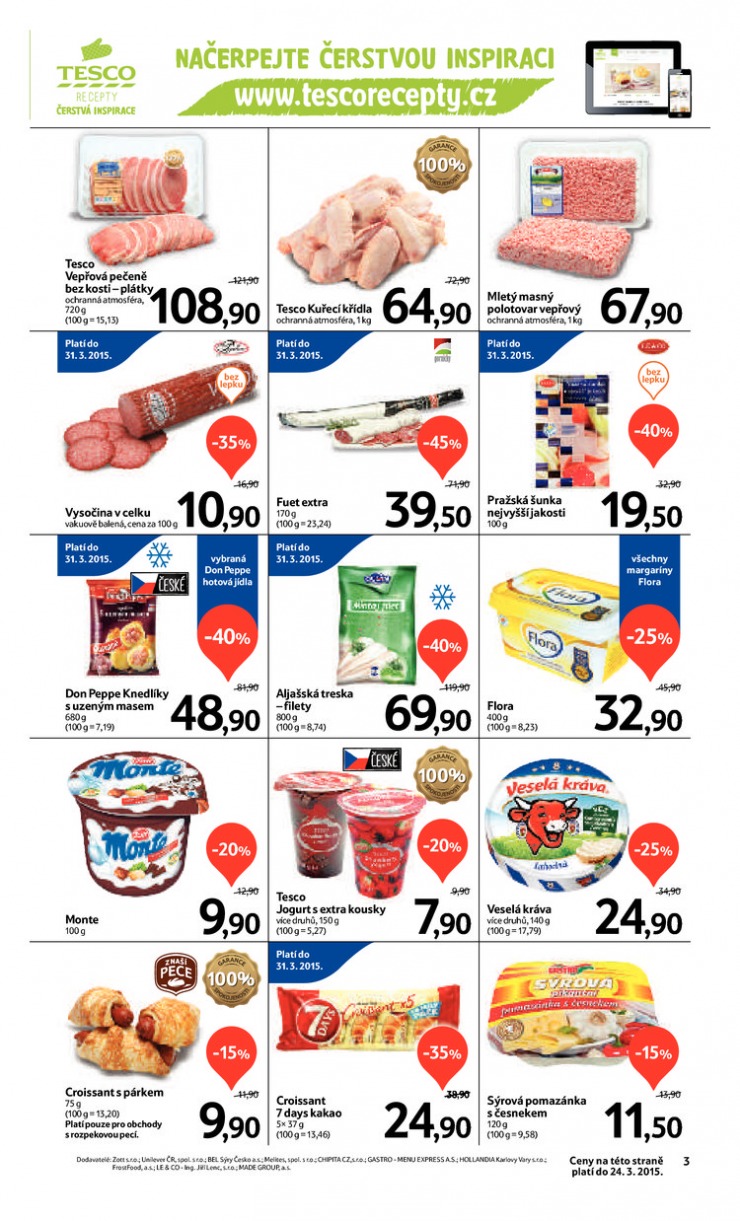 leták Tesco supermarkety od 18.3.2015 strana 1 leták Tesco supermarkety od 18.3.2015 strana 1