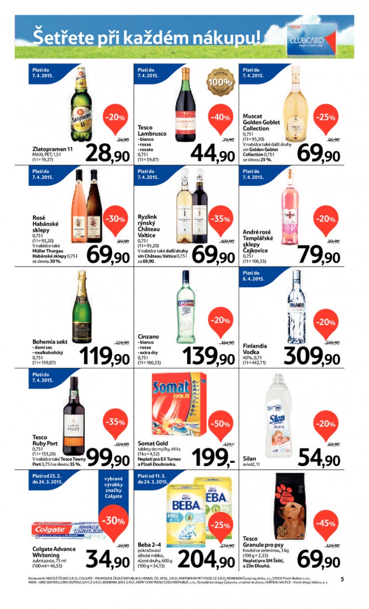 leták Tesco supermarkety od 18.3.2015 strana 1 leták Tesco supermarkety od 18.3.2015 strana 1
