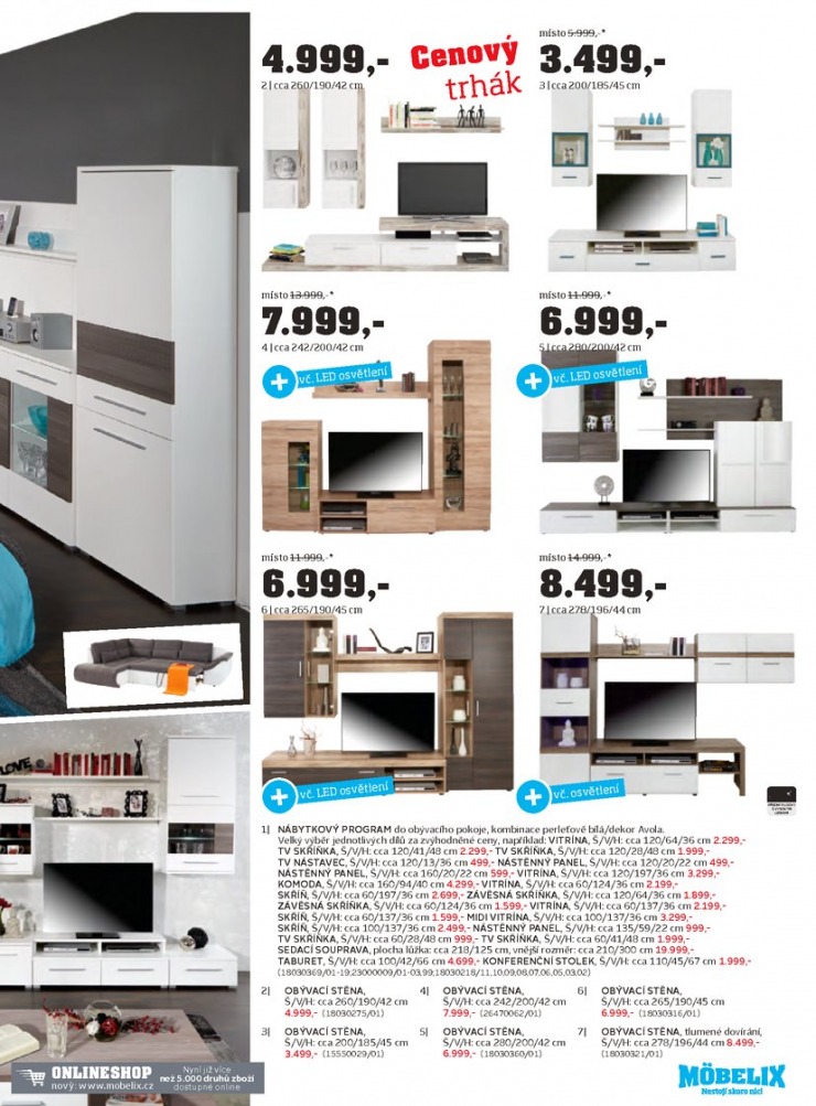 let�k Mobelix Aktu�ln� prospekt od 17.3.2015 strana 1