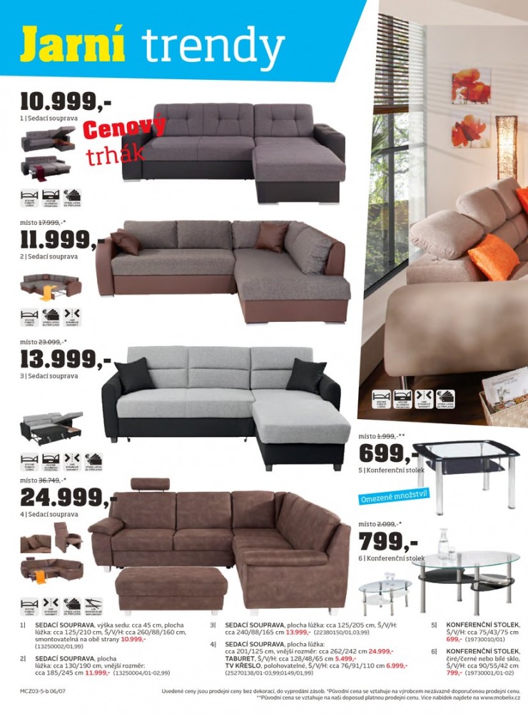 let�k Mobelix Aktu�ln� prospekt od 17.3.2015 strana 1