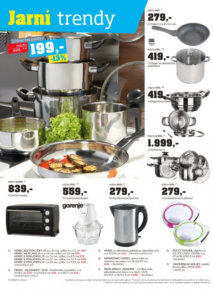 let�k Mobelix Aktu�ln� prospekt od 17.3.2015 strana 1