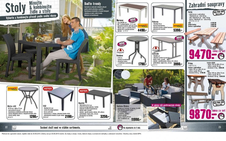 let�k Hornbach Voln� �as na zahrad� od 16.3.2015 strana 1