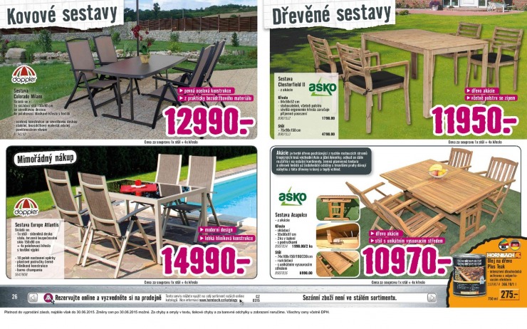 let�k Hornbach Voln� �as na zahrad� od 16.3.2015 strana 1