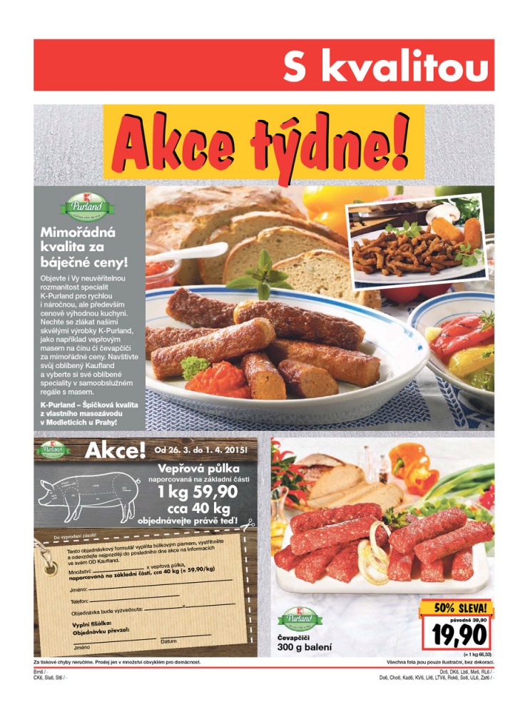leták Kaufland Aktuální nabídka od 19.3.2015  strana 1 leták Kaufland Aktuální nabídka od 19.3.2015 strana 1
