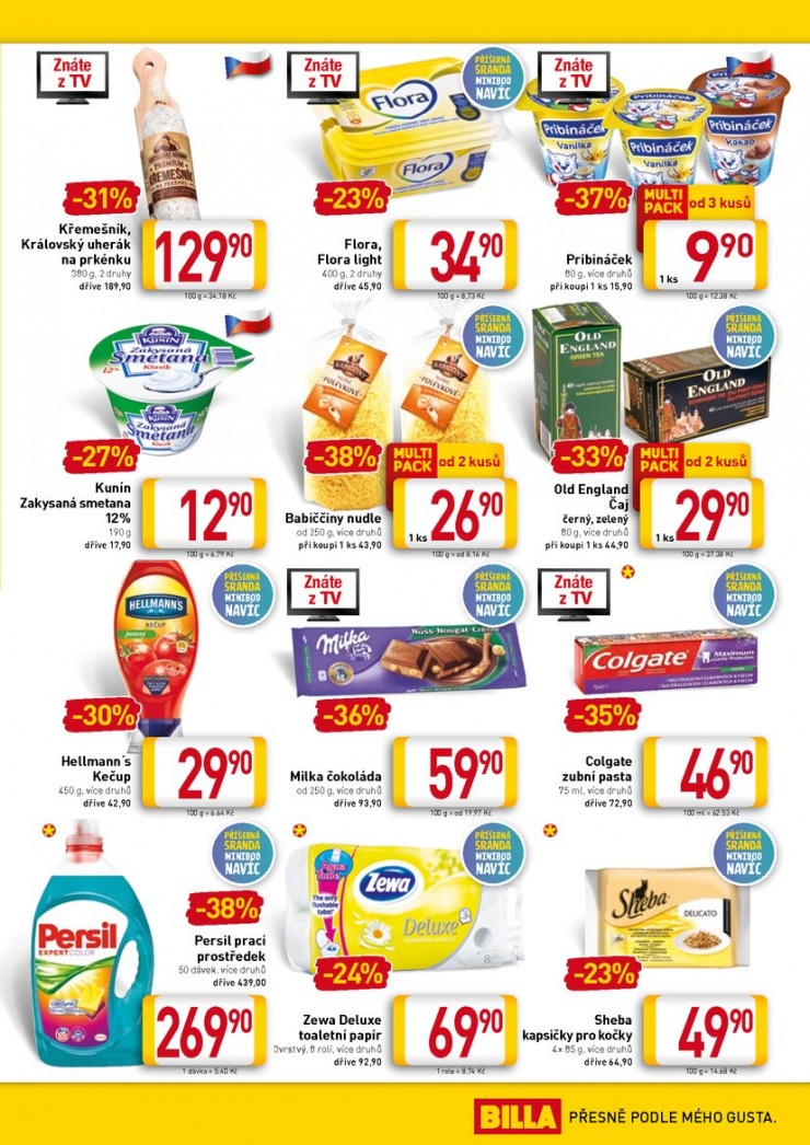 leták Billa velký od 18.3.2015 strana 1 leták Billa velký od 18.3.2015 strana 1