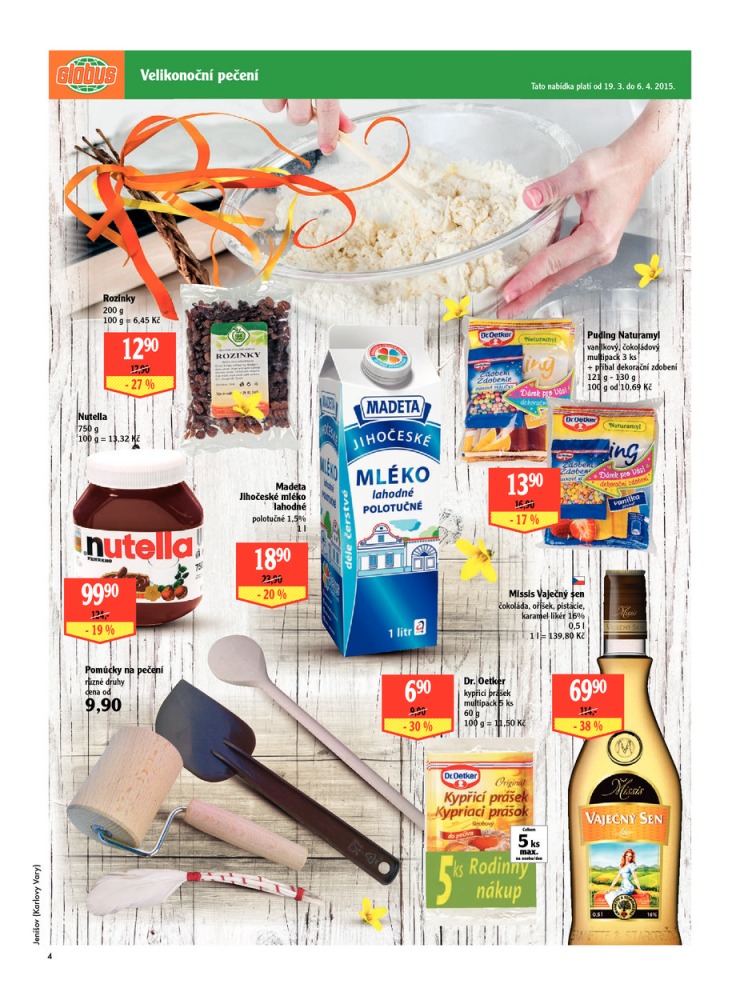 let�k Globus Na�e noviny od 19.3.2015 strana 1