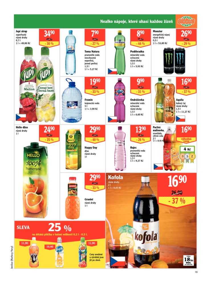 let�k Globus Na�e noviny od 19.3.2015 strana 1