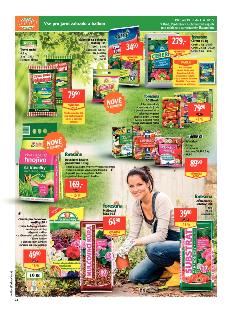 leták Globus Naše noviny od 19.3.2015 strana 1 leták Globus Naše noviny od 19.3.2015 strana 1