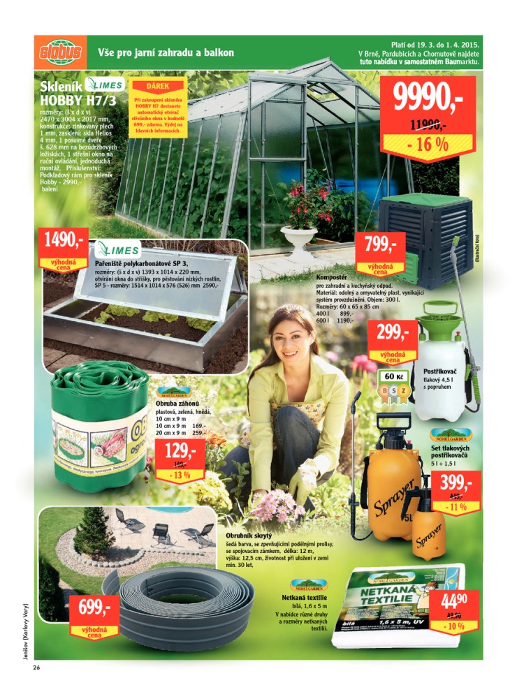 leták Globus Naše noviny od 19.3.2015 strana 1 leták Globus Naše noviny od 19.3.2015 strana 1