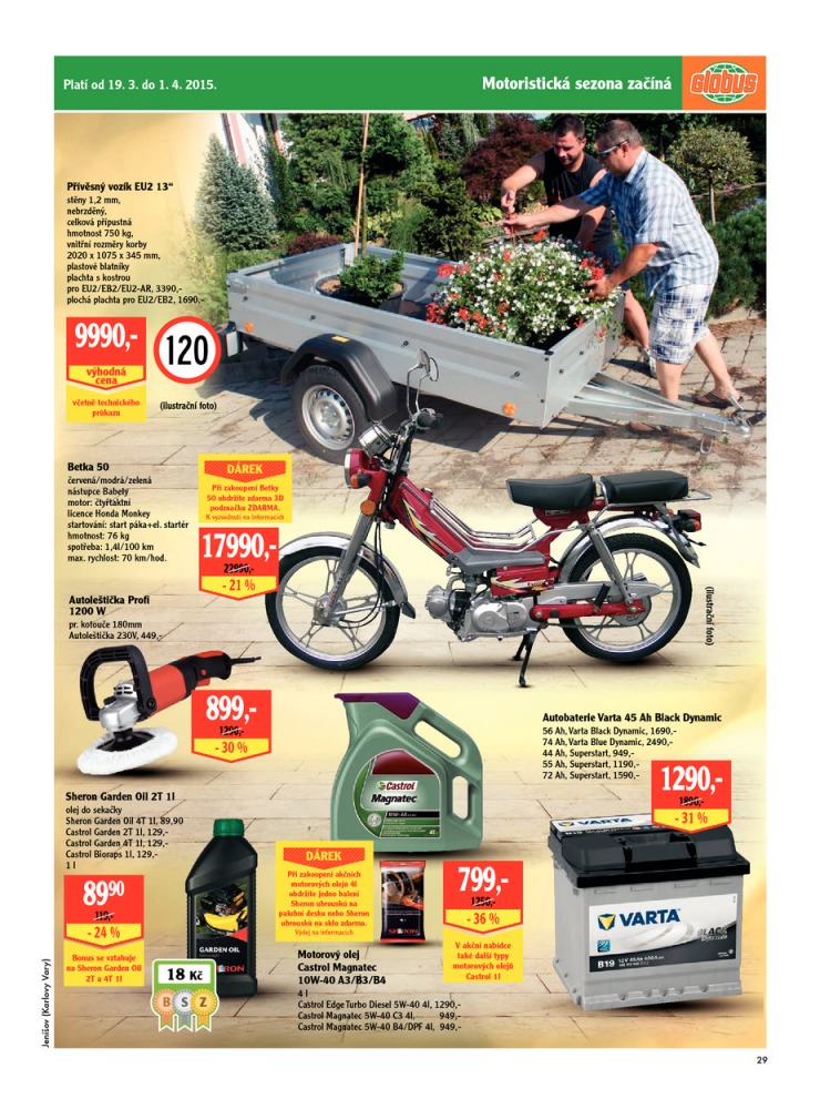 leták Globus Naše noviny od 19.3.2015 strana 1 leták Globus Naše noviny od 19.3.2015 strana 1