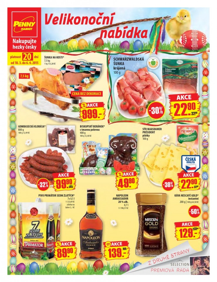 leták Penny Velikonoční katalog od 18.3.2015 strana 1 leták Penny Velikonoční katalog od 18.3.2015 strana 1