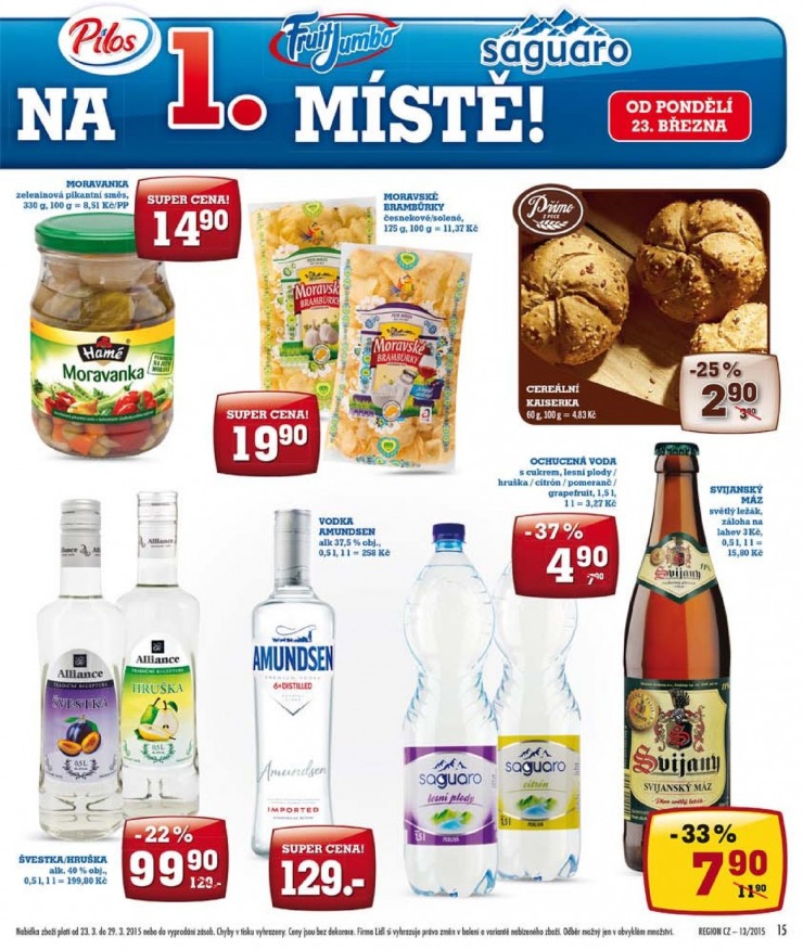 leták Lidl Akční nabídka od 23.3.2015 strana 1 leták Lidl Akční nabídka od 23.3.2015 strana 1