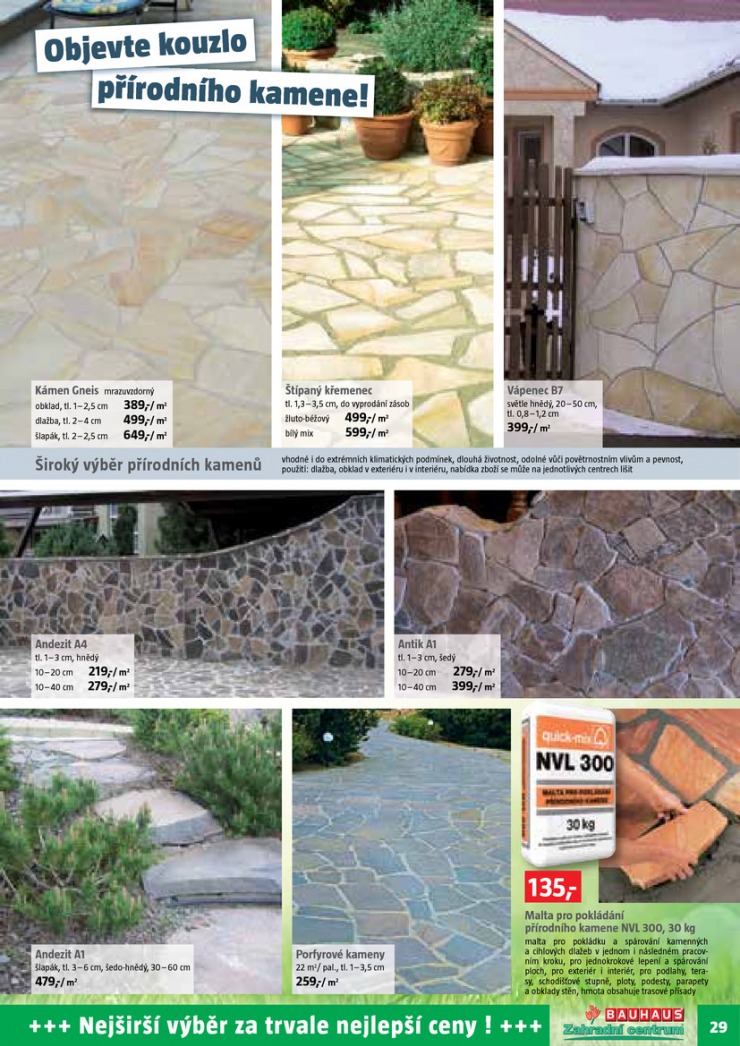 leták Bauhaus Katalog od 20.3.2015 strana 1 leták Bauhaus Katalog od 20.3.2015 strana 1
