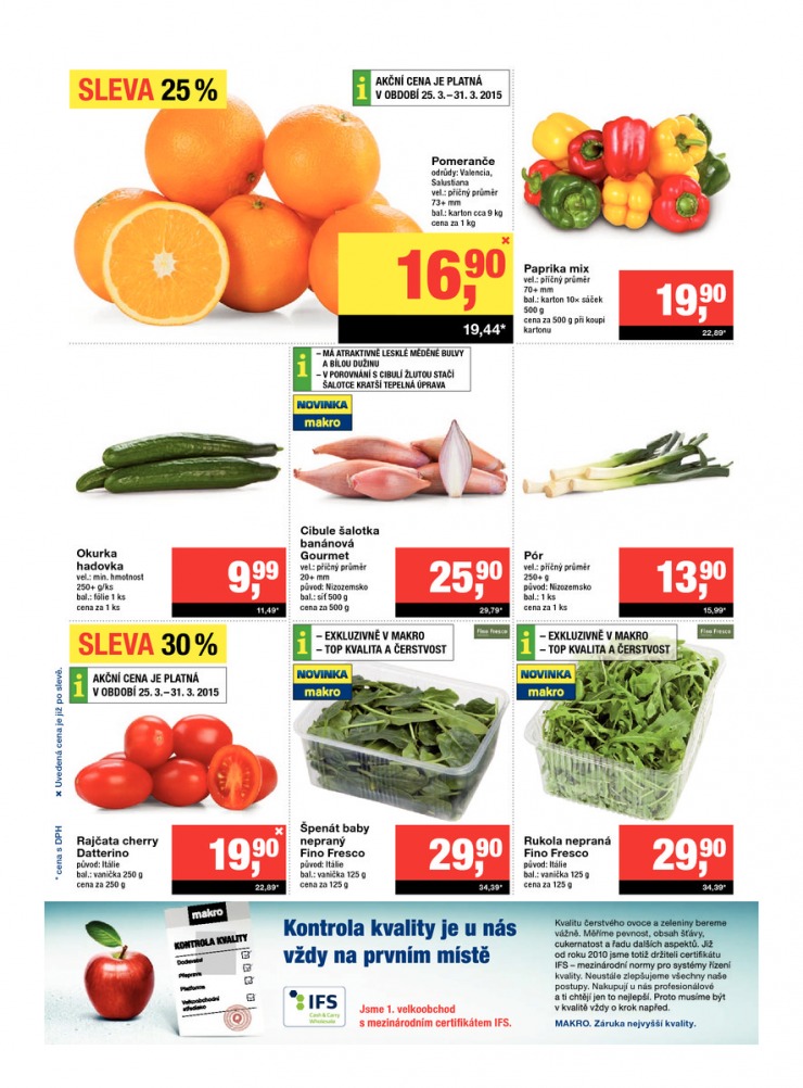 leták Makro Maloobchod od 25.3.2015 strana 1 leták Makro Maloobchod od 25.3.2015 strana 1