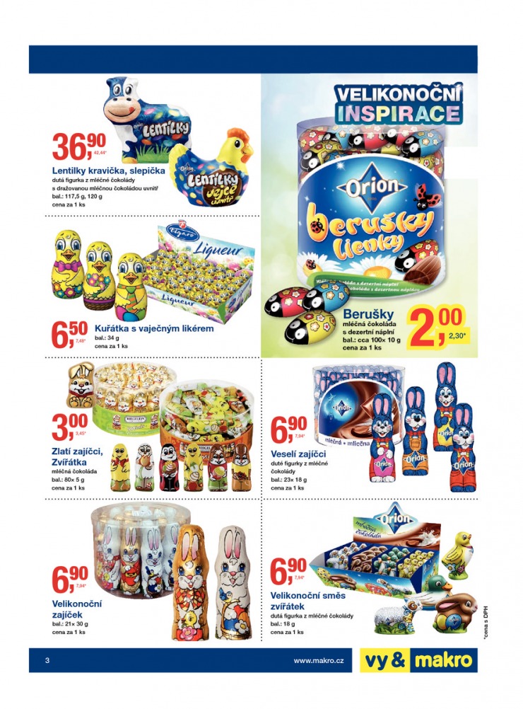 leták Makro Velikonoční čokolády od 25.3.2015 strana 1 leták Makro Velikonoční čokolády od 25.3.2015 strana 1