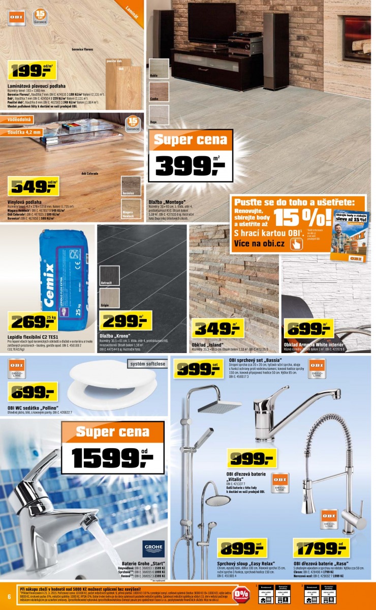 leták OBI Aktuální leták od 21.3.2015  strana 1 leták OBI Aktuální leták od 21.3.2015 strana 1