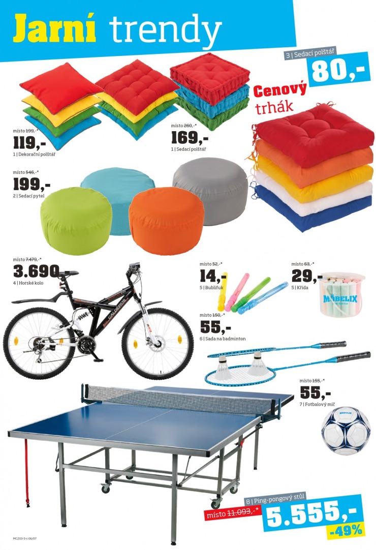 let�k Mobelix Aktu�ln� prospekt od 23.3.2015 strana 1