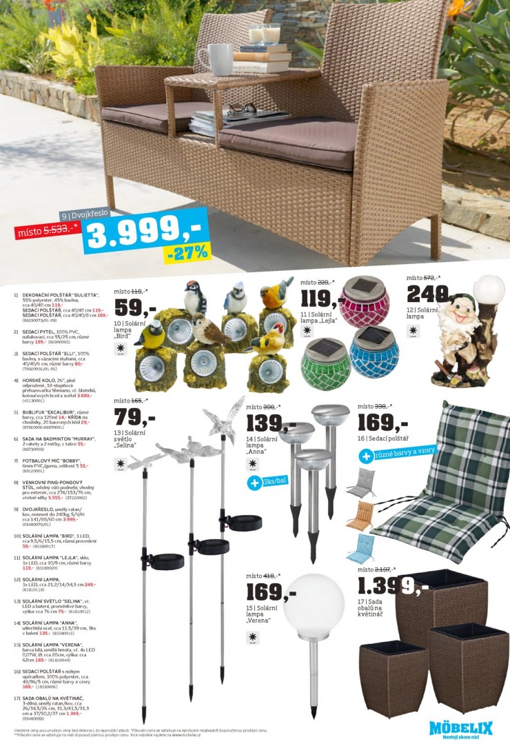 let�k Mobelix Aktu�ln� prospekt od 23.3.2015 strana 1