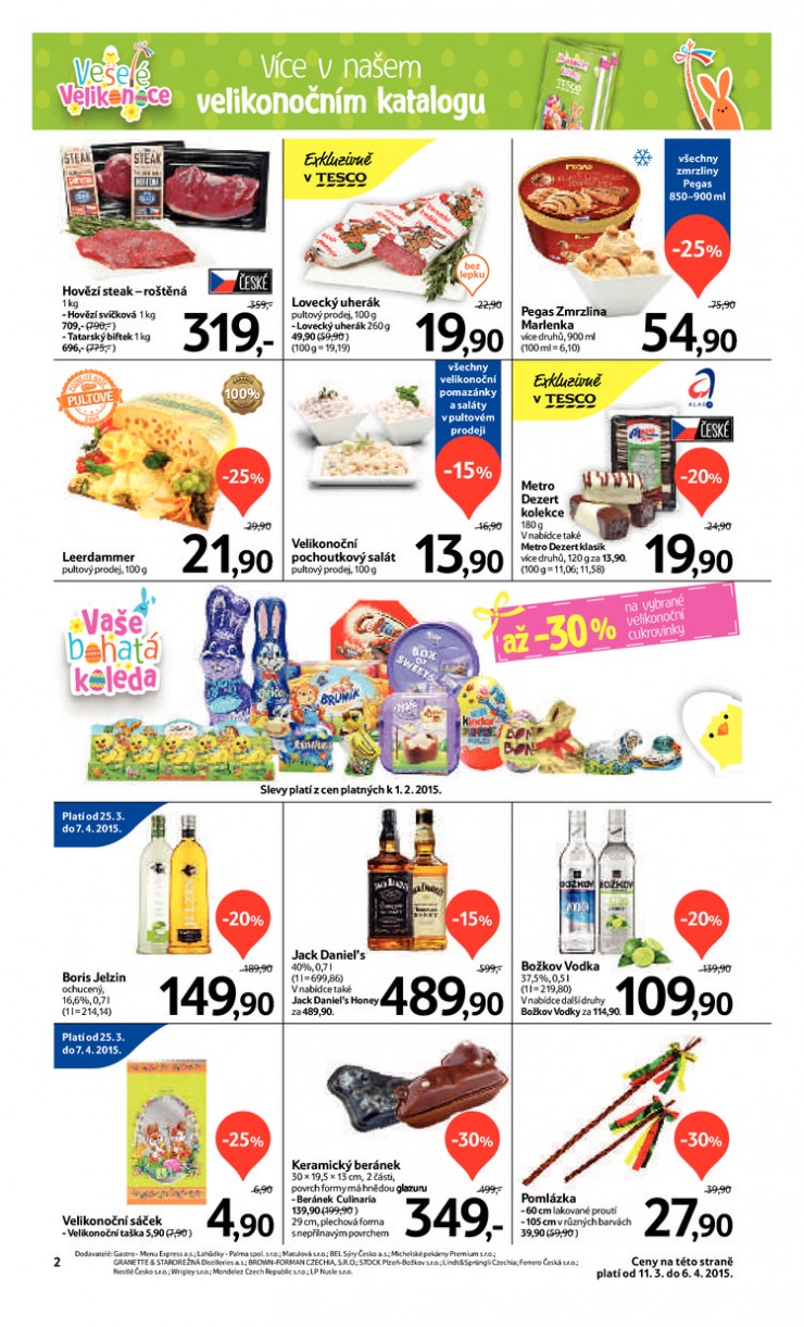 leták Tesco OD od 25.3.2015 strana 1 leták Tesco OD od 25.3.2015 strana 1