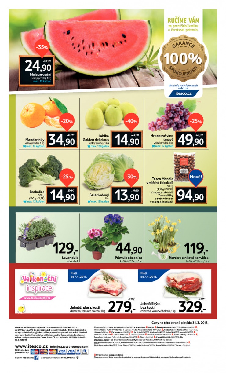 leták Tesco OD od 25.3.2015 strana 1 leták Tesco OD od 25.3.2015 strana 1