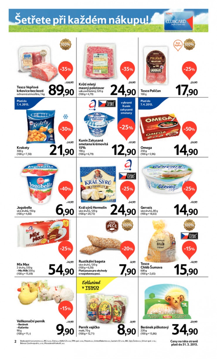 leták Tesco Expres obchody od 25.3.2015 strana 1 leták Tesco Expres obchody od 25.3.2015 strana 1