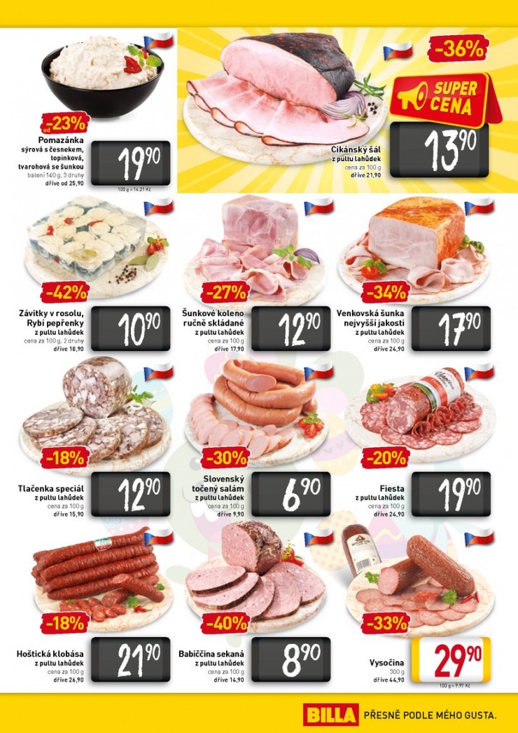 leták Billa velký od 25.3.2015 strana 1 leták Billa velký od 25.3.2015 strana 1